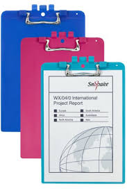 Clipboard file SNOPAKE pink