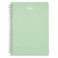 A4 NU Spiral Notebook Light Green
