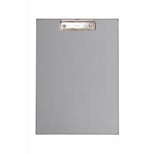 MAUL Single Clipboard Silver Grey