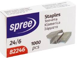 SPREE Staples 24/6  1000pcs