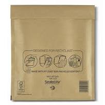 Padded Envelope Brown Size E