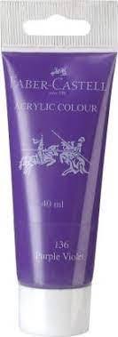 Faber-Castell Acrylic Tube Purple Violet 40ml