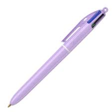 BIC 4-colour Ballpoint Pen Pastel Purple