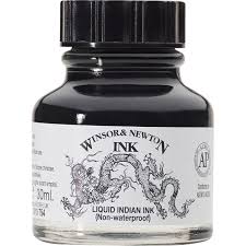 Faber Castell Winsor & Newton Black Ink