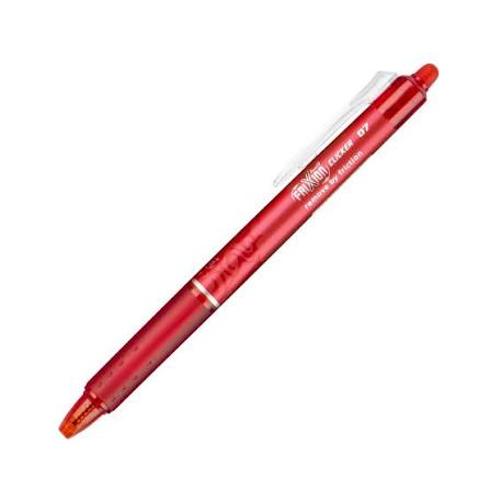 Pilot Frixion Clicker Erasable Pen - Red Ink