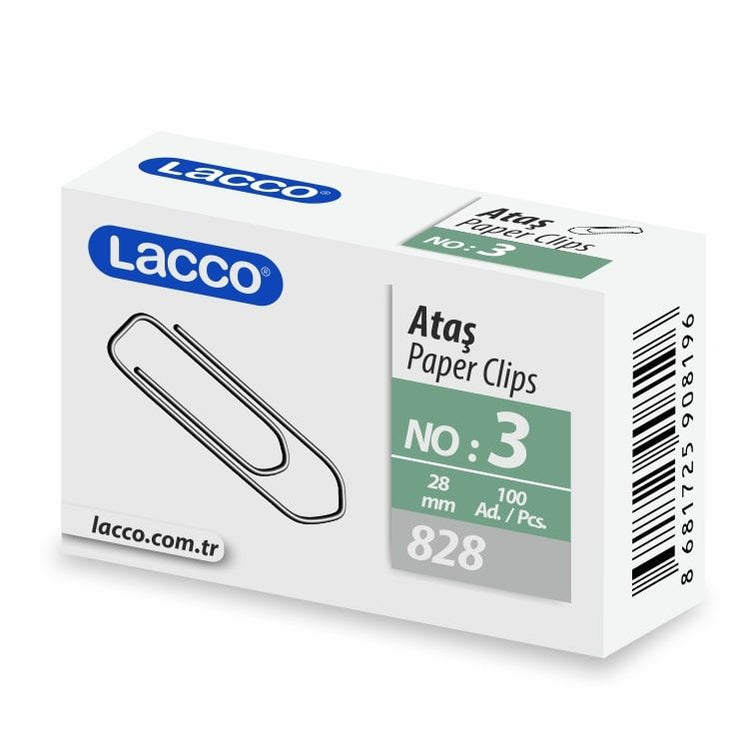 Paper Clips 28mm  - Lacco 828