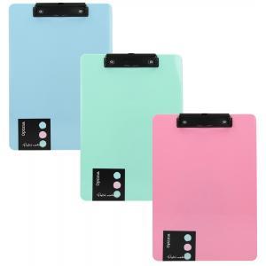 OPTIMA A4 CLIPBOARD PINK PASTEL/GREEN/BLUE