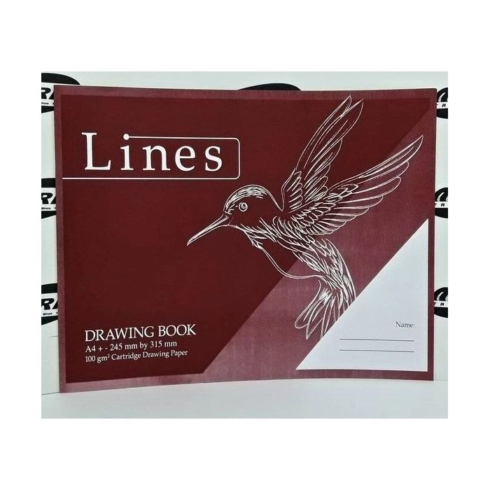 A4+ Drawing Book - Lines Collection