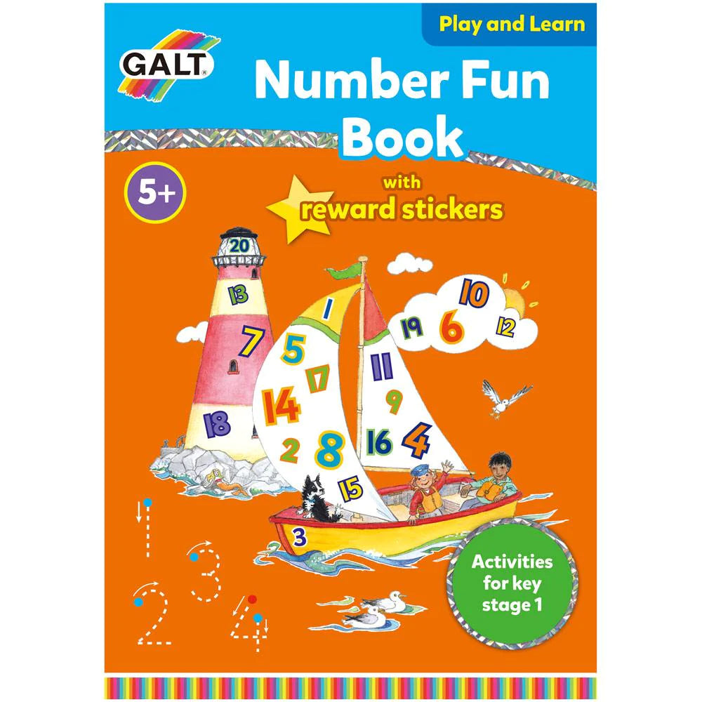 Edu Number Fun With Reward Stickers