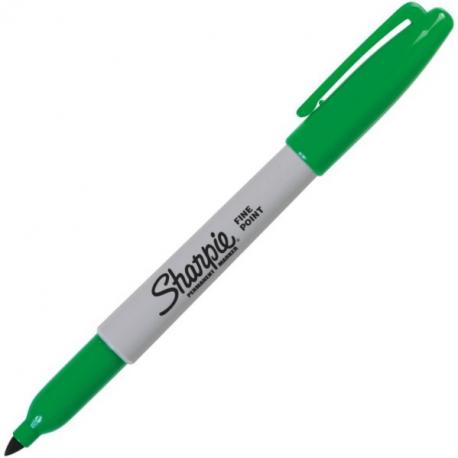 Sharpie - Permanent Marker Green Fine Point