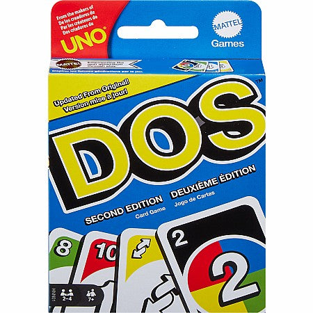 UNO DOS Card Game Second Edition