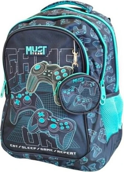 MUST TEAM Game On School Backpack