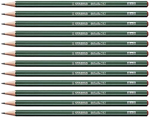 Pencil Hi-Grade Classic Othello Stabilo 8B