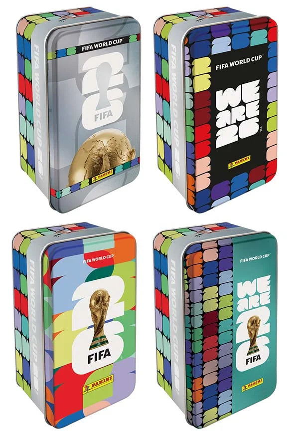 FIFA WORLD CUP 2026 TIN 16 Packets (7 stickers per packet)