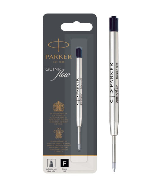 Parker Quinkflow Refill Ballpoint Pen - Black Fine Point