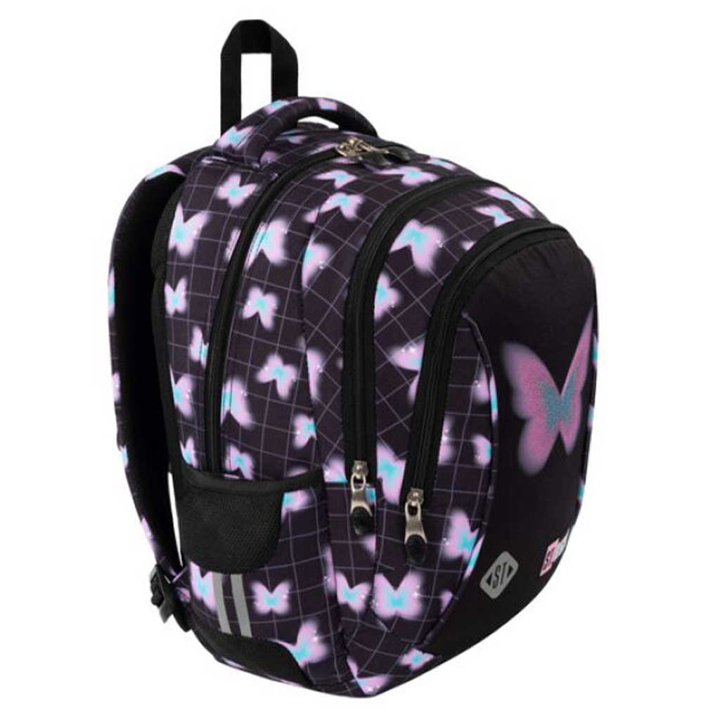 COMING SOON - Pastel Butterfly 3 compartment Backpack BP26 39x27x17 cm