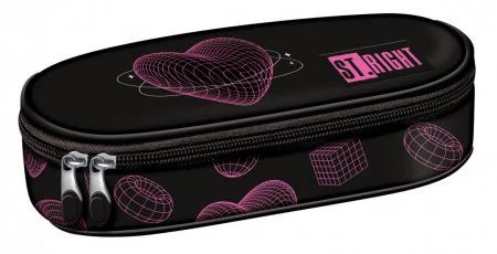 Virtual Heart 1 compartment pencil case