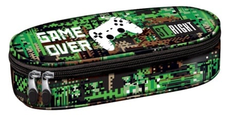 Game Over 1 compartment pencil case