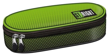 Green Gradient 1 compartment pencil case