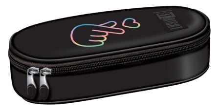 Pastel K-Pop 1 compartment pencil case