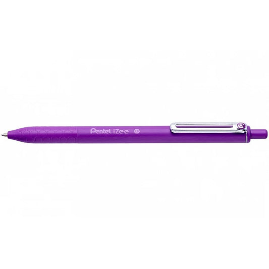 Pentel Izee Retractable BallPen 1mm Purple
