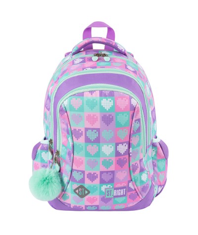 COMING SOON - Candy Hearts 3 compartment Backpack BP26 39x27x17 cm