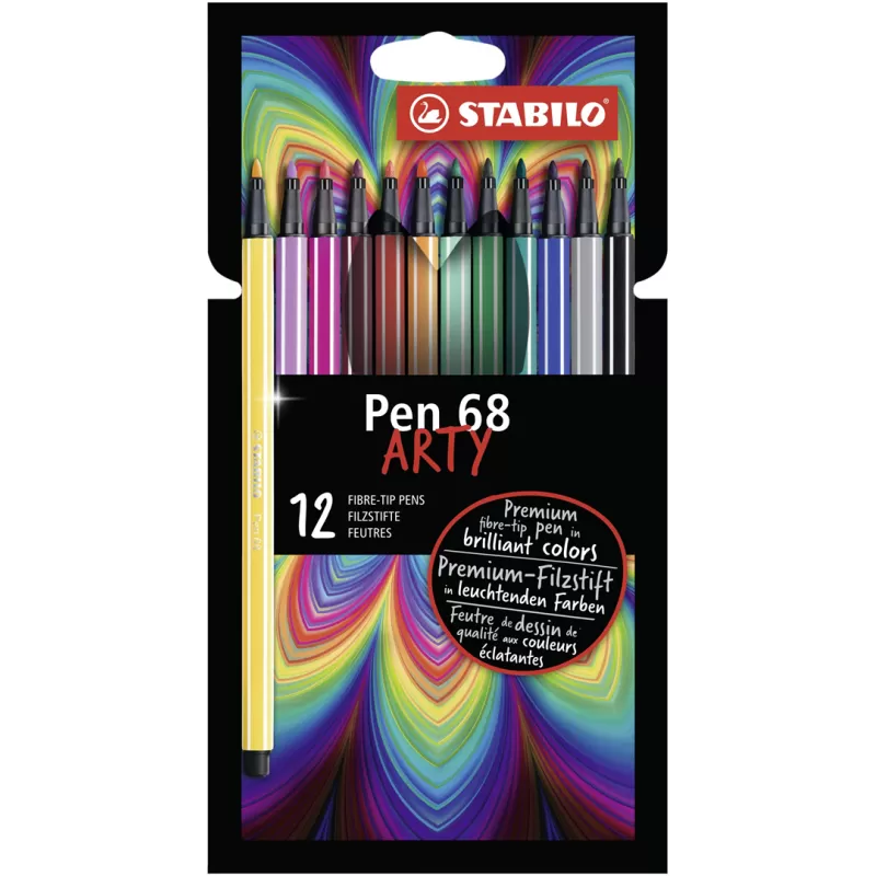 Stabilo Pen 68 Arty x12