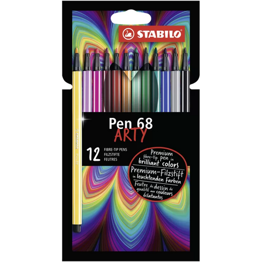 Stabilo Pen 68 Arty x12