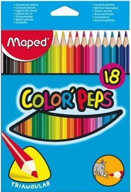 Maped ColorPeps Coloured Pencils x18