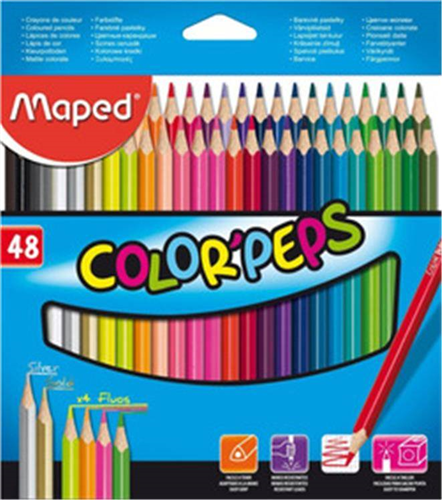 Maped ColorPeps Coloured Pencils x48