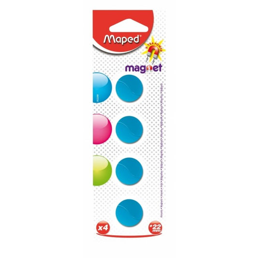 Maped Circle Magnets 22mm