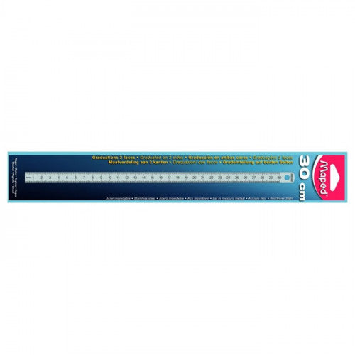 Maped Metal Ruler 30cm