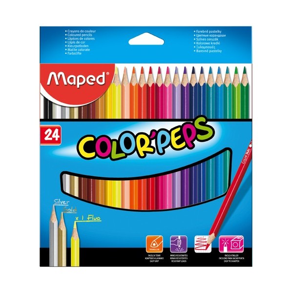 Maped ColorPeps Coloured Pencils x24