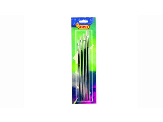 Brushes Flat Blister Set of 4