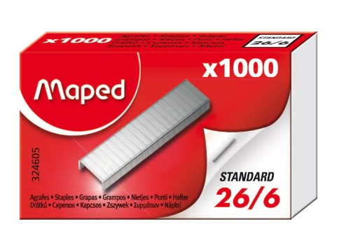 Maped Staples 26/6 x1000