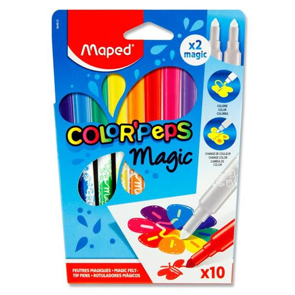 Maped ColorPeps GEL Coloured Markers x10