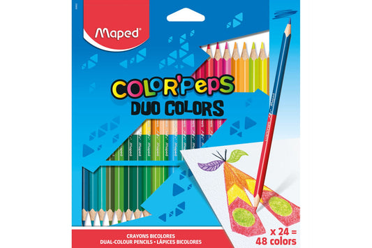 Maped Pencil Colours x24 (48 Colours)