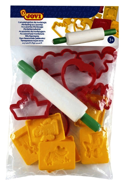 Moulds Pack Of 12 Moulds & Roller