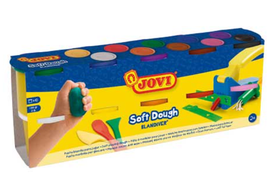 JOVI SOFT DOUGH PACK X10 TUBS