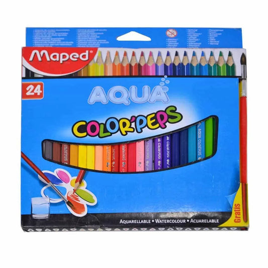 Maped ColorPeps AQUA Coloured Pencils x24