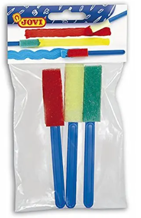 Sponge Painting Brushes Small x3