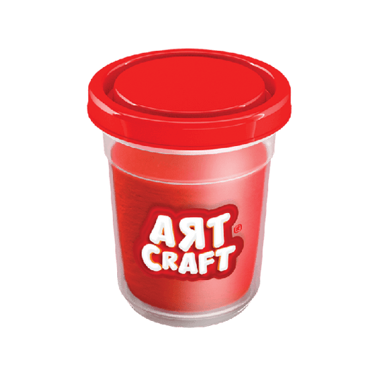 ART CRAFT Red Single Dough Pot 140gr