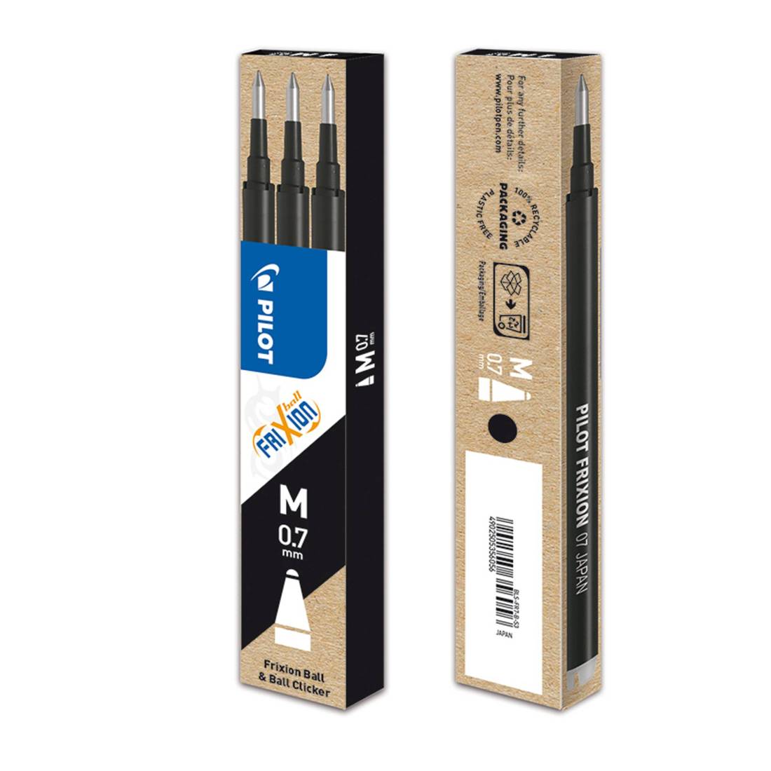 Pilot Refill Black 0.7mm Frixion