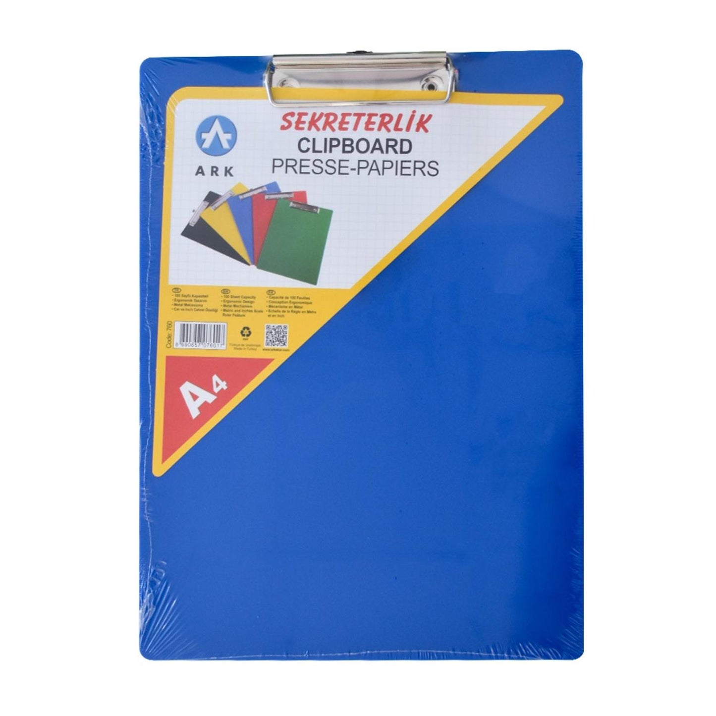 Clip board Single Blue -ARK