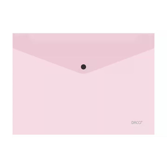 Envelope Plastic folder with Button