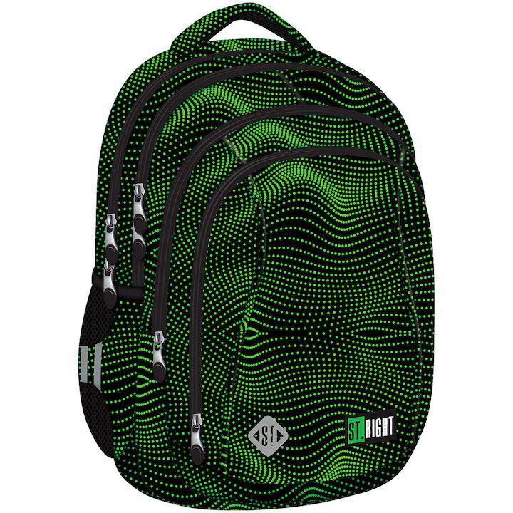 COMING SOON - Green Halftone 4-compartment backpack BP04 44x32x21cm