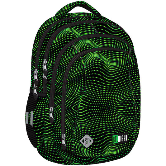 COMING SOON - Green Halftone 4-compartment backpack BP04 44x32x21cm