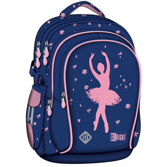 COMING SOON - Pink Ballerina 4 compartment Backpack BP01 43x32x21 cm