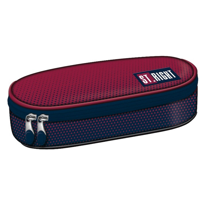 Burgundy Gradient 1 compartment pencil case