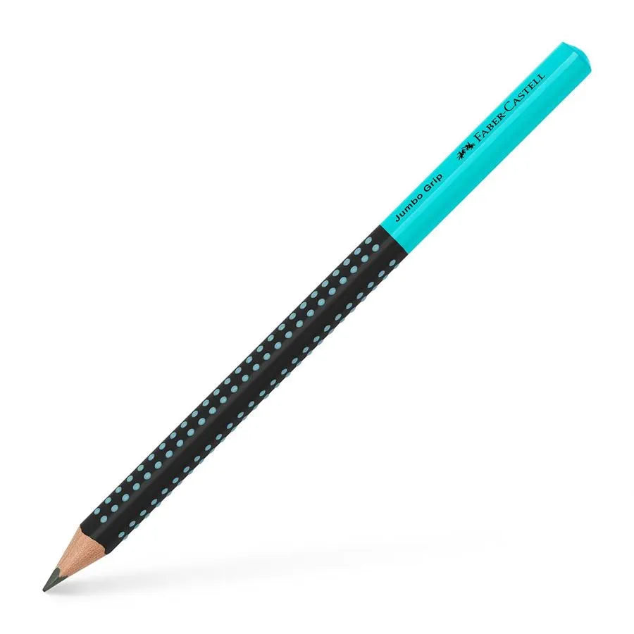 Faber-Castell Jumbo Grip Pencil HB Black/Turquoise